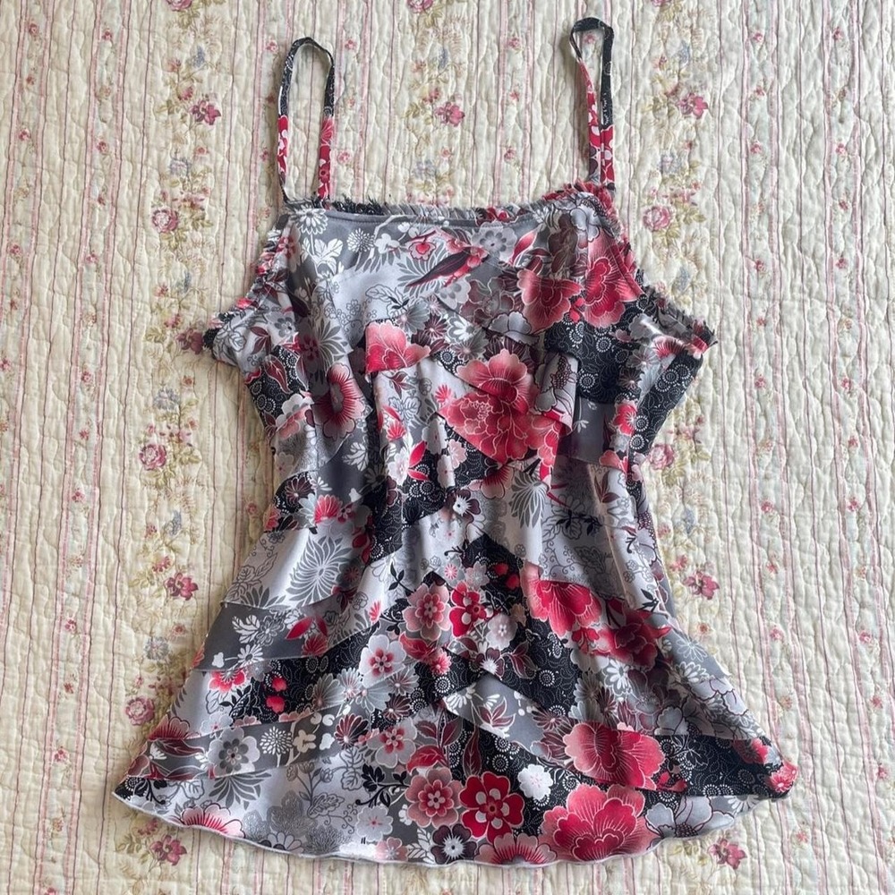 y2k mixit satin top